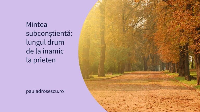 Mintea subconștientă: lungul drum de la inamic la prieten