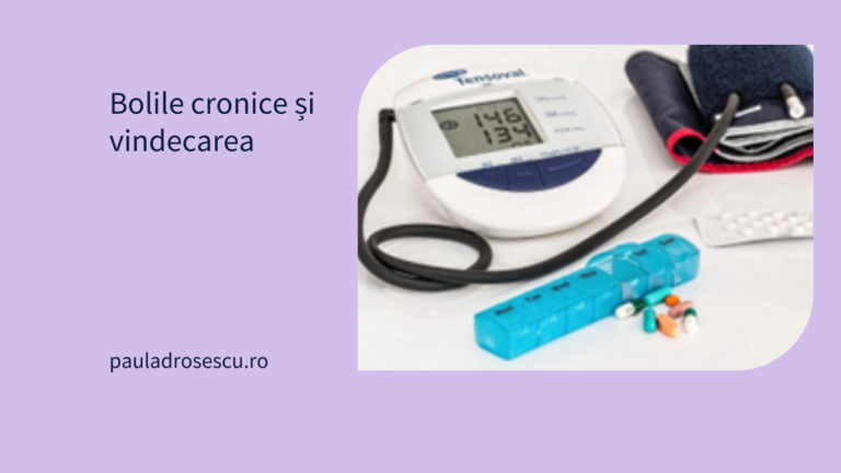 Bolile cronice și vindecarea
