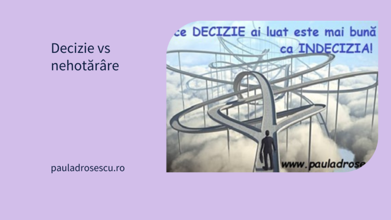 Decizie vs nehotărâre